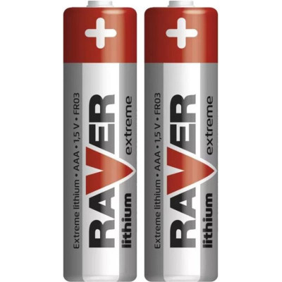 Батарейка Emos Raver Lithium battery AAA/FR03 BL 2шт
