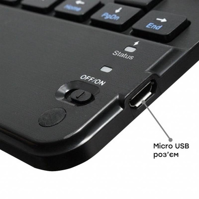 Чохол-клавiатура Airon Premium для Apple iPad 10.2 (2019/2020)/Air 3 Black (4822352781058)
