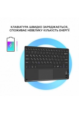 Чохол-клавiатура Airon Premium для Apple iPad 10.2 (2019/2020)/Air 3 Black (4822352781058)