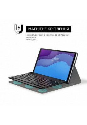 Чохол-клавіатура AirOn Premium для Lenovo Tab M10 HD 2nd Gen TB-X306 Black (4822352781053)