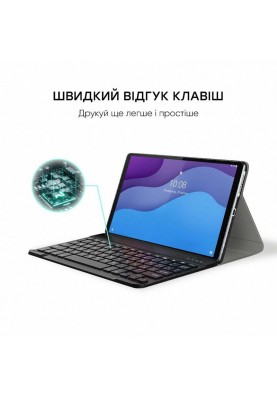 Чохол-клавіатура AirOn Premium для Lenovo Tab M10 HD 2nd Gen TB-X306 Black (4822352781053)