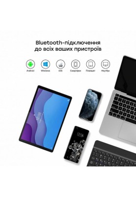 Чохол-клавіатура AirOn Premium для Lenovo Tab M10 HD 2nd Gen TB-X306 Black (4822352781053)