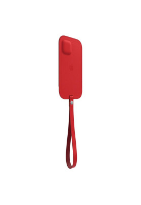 Чохол на руку Apple Leather Sleeve with MagSafe для Apple iPhone 12/12 Pro RED (MHYE3)