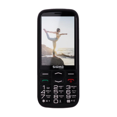 Мобільний телефон Sigma mobile Comfort 50 Optima Dual Sim Black (4827798122211)