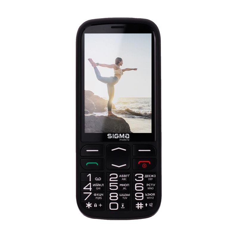 Мобільний телефон Sigma mobile Comfort 50 Optima Dual Sim Black (4827798122211)