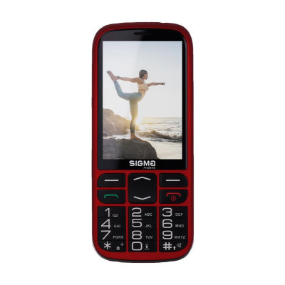 Мобільний телефон Sigma mobile Comfort 50 Optima Dual Sim Red (4827798122228)