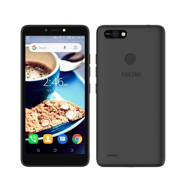 Смартфон Tecno Pop 2F (B1G) 1/16GB Dual Sim Midnight Black (4895180765995)