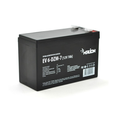 Акумуляторна батарея Merlion 12V 7AH (EV 6-DZM-7/10144) AGM