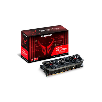 Відеокарта AMD Radeon RX 6700 XT 12GB GDDR6 Red Devil PowerColor (AXRX 6700XT 12GBD6-3DHE/OC)