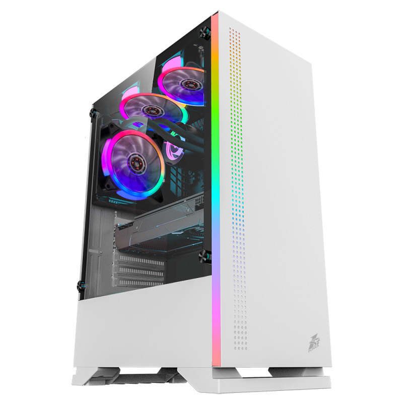 Корпус 1stPlayer BS-3-3R1-WH White без БП