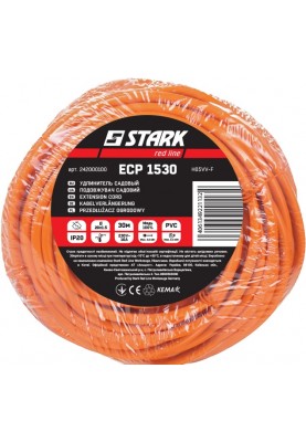 Подовжувач Stark ECP 1530 (242000100) 1 розетка, 30 м, помаранчевий
