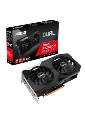 Відеокарта AMD Radeon RX 6600 XT 8GB GDDR6 Dual OC Asus (DUAL-RX6600XT-O8G)