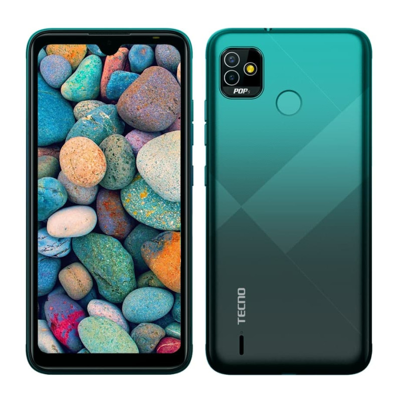 Смартфон Tecno Pop 5 (BD2p) 2/32GB Dual Sim Ice Lake Green (4895180768378)