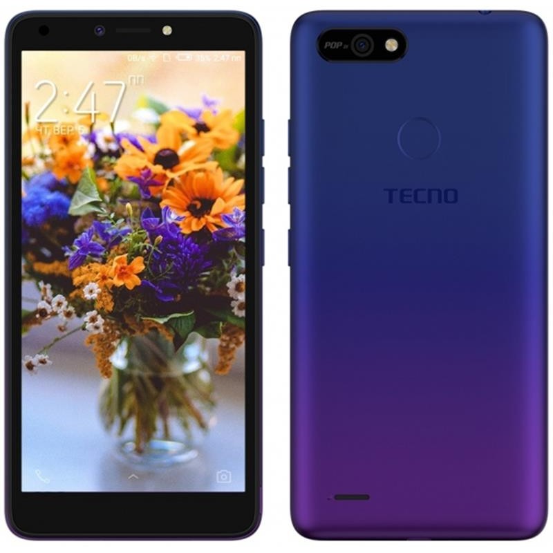 Смартфон Tecno Pop 2F (B1G) 1/16GB Dual Sim Dawn Blue (4895180766015)