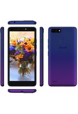 Смартфон Tecno Pop 2F (B1G) 1/16GB Dual Sim Dawn Blue (4895180766015)