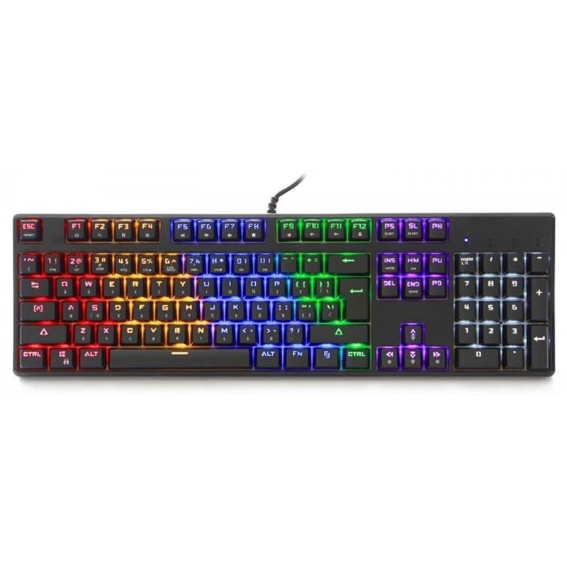 Клавіатура Motospeed CK107 Outemu Red RGB Black (mtk96mr)