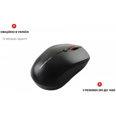 Мишка бездротова Motospeed G40 (mtg40) Black USB