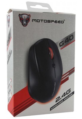 Мишка бездротова Motospeed G40 (mtg40) Black USB