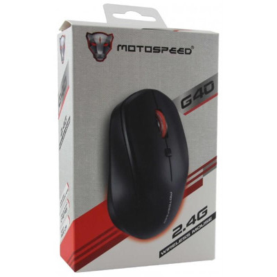 Мишка бездротова Motospeed G40 (mtg40) Black USB