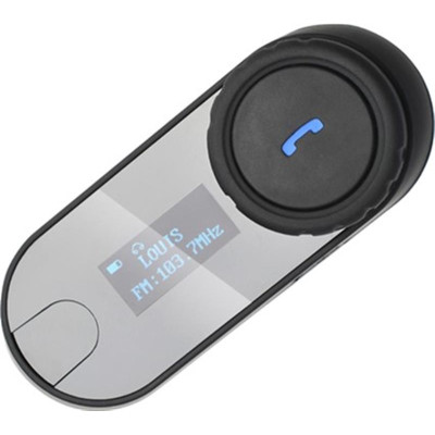Bluetooth-мотогарнітура для шолома FreedConn T-Com SC дисплей, радіо, інтерком 1000 м (fdtcmsc)
