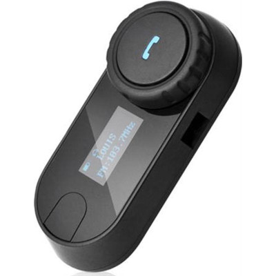 Bluetooth-мотогарнітура для шолома FreedConn T-Com SC дисплей, радіо, інтерком 1000 м (fdtcmsc)