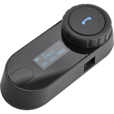 Bluetooth-мотогарнітура для шолома FreedConn T-Com SC дисплей, радіо, інтерком 1000 м (fdtcmsc)