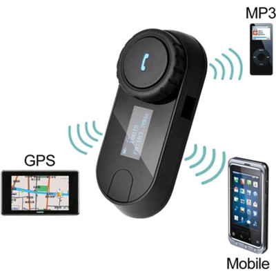 Bluetooth-мотогарнітура для шолома FreedConn T-Com SC дисплей, радіо, інтерком 1000 м (fdtcmsc)