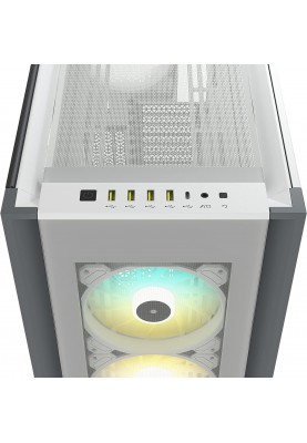 Корпус Corsair iCUE 7000X RGB Tempered Glass White (CC-9011227-WW) без БЖ