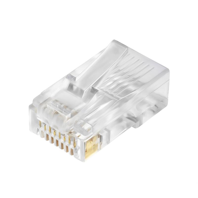 Конектор RJ 45 Merlion (RJ45ML-100-CAT6/17265) Cat. 6 UTP, 100 шт/уп