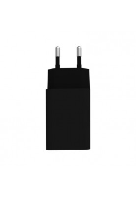 Мережевий зарядний пристрій ColorWay (1USBx3A) QC3.0 Black (CW-CHS013Q-BK)