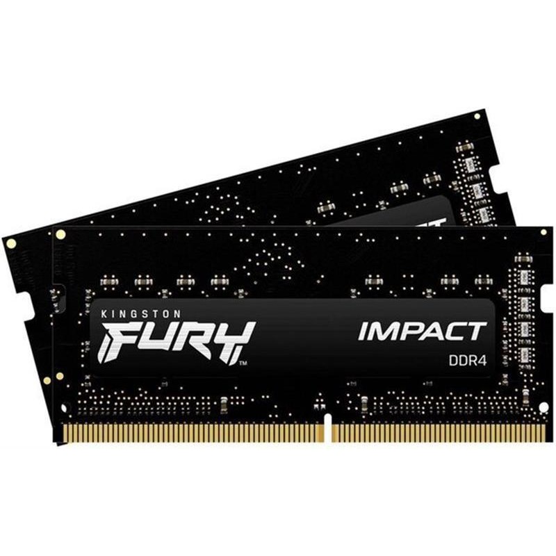 Модуль пам`ятi SO-DIMM 2x16GB/2666 DDR4 Kingston Fury Impact (KF426S16IBK2/32)