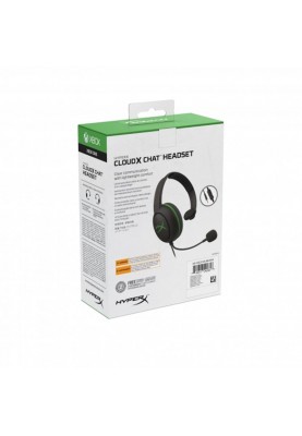 Гарнiтура HyperX Cloud Chat Headset for Xbox Black (HX-HSCCHX-BK/WW)