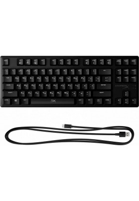 Клавіатура HyperX Alloy Origins Core Blue RGB (4P5P2AX) Black USB