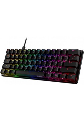 Клавіатура HyperX Alloy Origins 60 Red RGB Black (4P5N0AA)