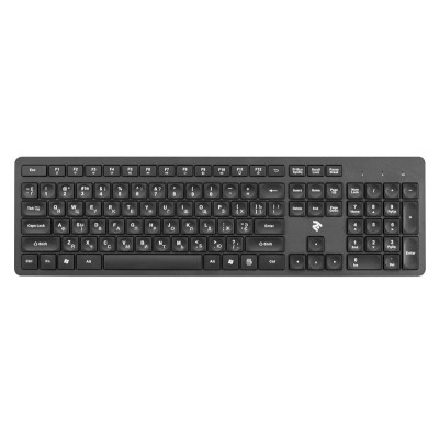 Комплект (клавіатура, мишка) бездротовий 2E MK420 (2E-MK420WB) Black