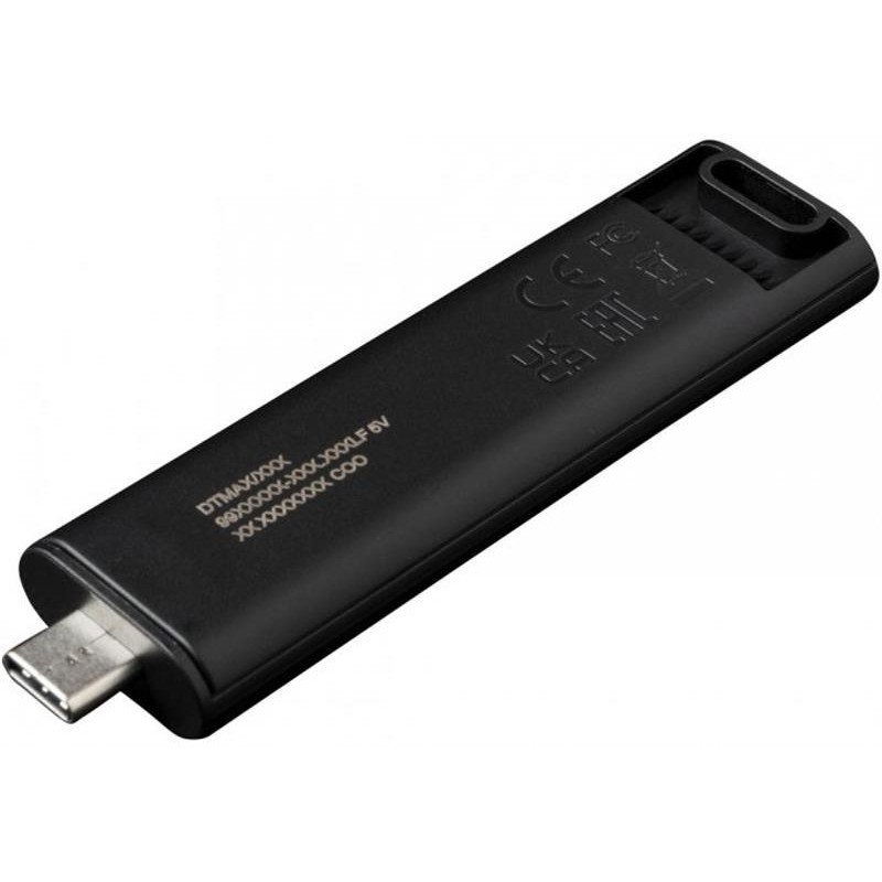 Флеш-накопичувач USB3.2 512GB Type-C Kingston DataTraveler Max Black (DTMAX/512GB)