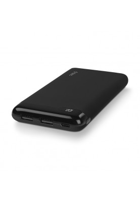 Універсальна мобільна батарея Ttec 10000mAh PowerSlim Black (2BB183S)