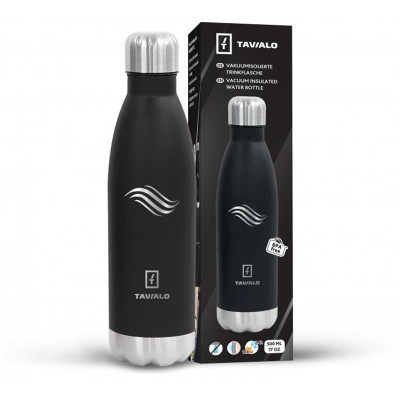 Термопляшка Tavialo 500 мл чорна (191500101) Термопляшка Tavialo 500 мл чорна (191500101)