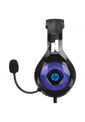 Гарнітура HP DHE-8010 Gaming, Blue LED, Black Black