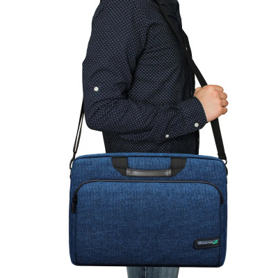 Сумка для ноутбука Grand-X SB-148N 14` soft pocket Navy
