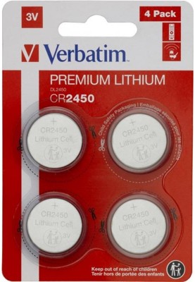 Батарейка Verbatim Premium CR2450 BL 4шт