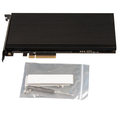 Плата розширення Frime (ECF-PCIEtoSSD011) PCI-E-4хM.2, PLX8724