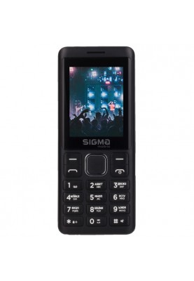 Мобiльний телефон Sigma mobile X-style 25 Dual Sim Tone Black