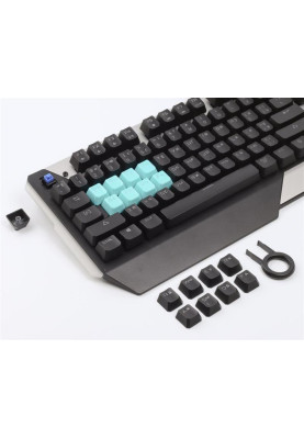 Клавіатура A4Tech Bloody B865 LK Blue Gun Ukr Grey USB