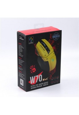 Миша A4Tech Bloody W70 Max Punk Yellow