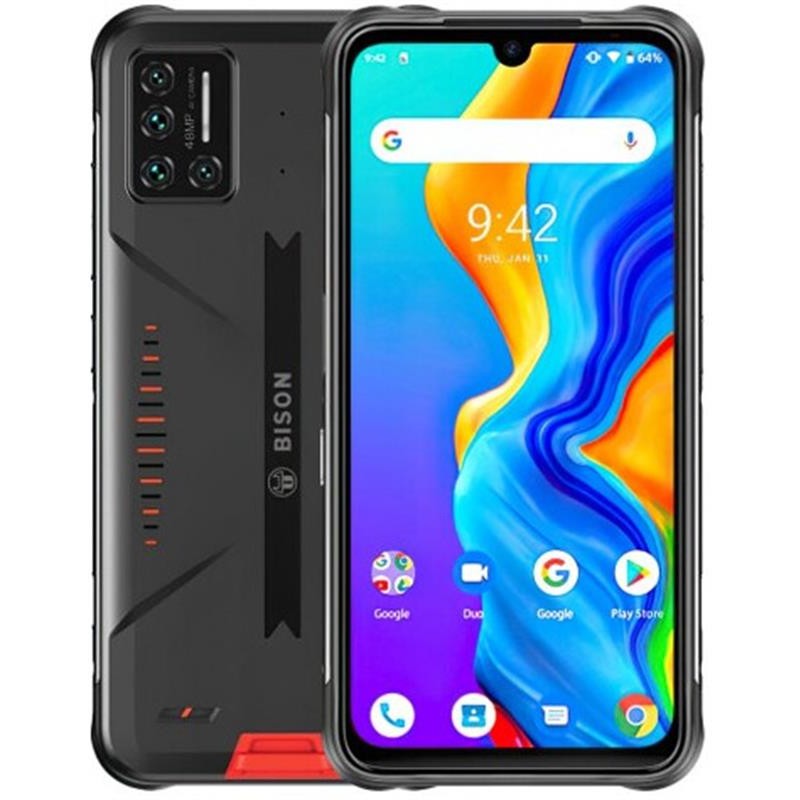 Смартфон Umidigi Bison 6/128GB Dual Sim Lava Orange_