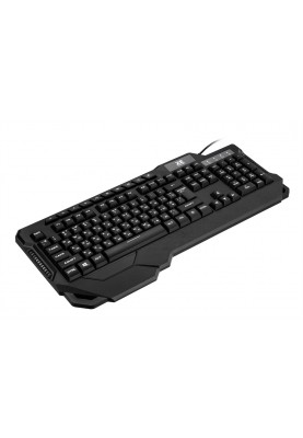 Клавіатура 2E Gaming KG340 LED Ukr (2E-KG340UBK) Black USB