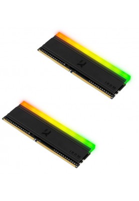 Модуль пам`ятi DDR4 2x8GB/3600 Goodram Iridium RGB Black (IRG-36D4L18S/16GDC)