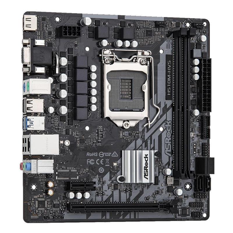 Материнська плата ASRock H510M-HVS R2.0 Socket 1200