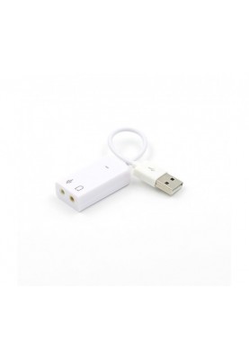 Звукова карта Voltronic USB-sound card (5.1) 3D sound White (YT-SC-5.1/W/03351)